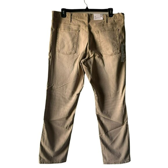 Goodfellow & Co Mens Slim Total Flex Jeans 40W X 30L Beige - Picture 8 of 12